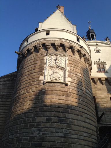 Nantes - armoiries de Louis XI