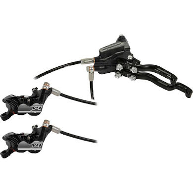 Hope Tech 3 V4 Duo Disc Brake and Lever - Front and Rear Hydraulic Post Mount