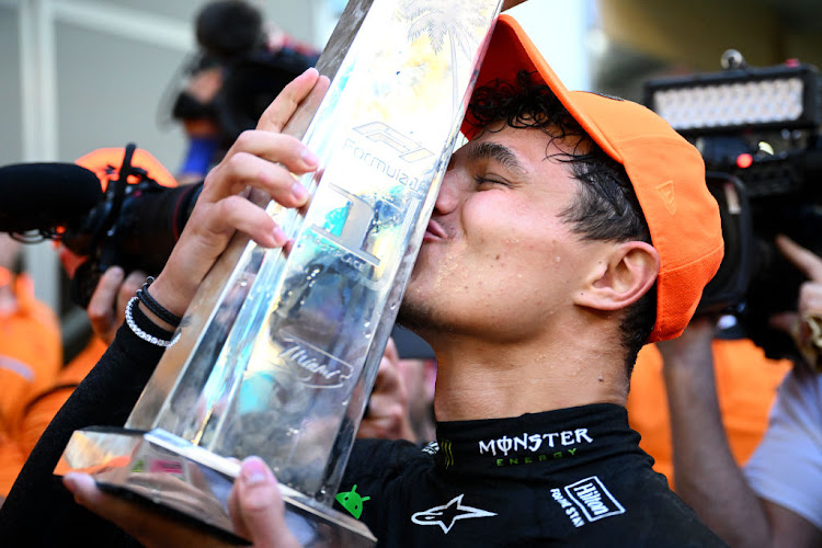 Norris' win in Miami last Sunday was McLaren's first since Australian Daniel Ricciardo led Norris in a one-two at Monza in 2021.