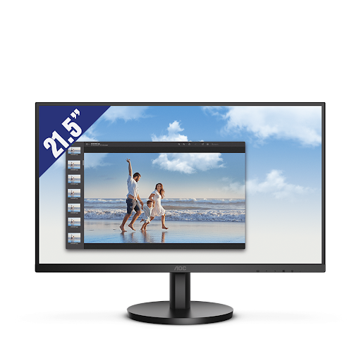 Màn hình LCD AOC 21.5"  22B3HM/74 (1920 x 1080/VA/75Hz/4 ms/Adaptive Sync)