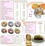 Foster's Food & Baker menu 1