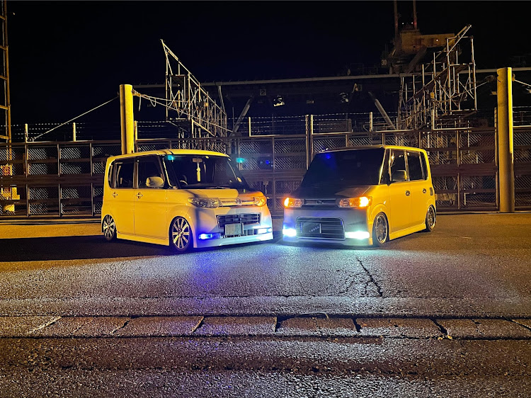 タントカスタムのタントカスタム・コラボ・低さは正義・低くしたいに関するカスタム事例の投稿画像2枚目