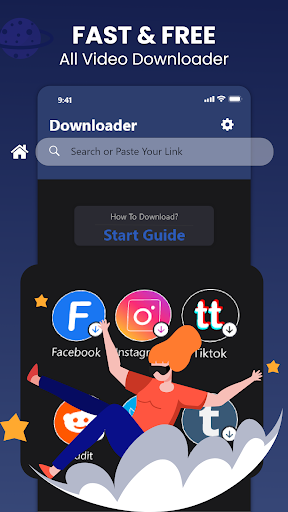 Screenshot Video Downloader- Social Video