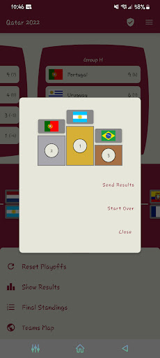 Screenshot Football Tournament Simulator