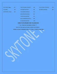 Skytone menu 4