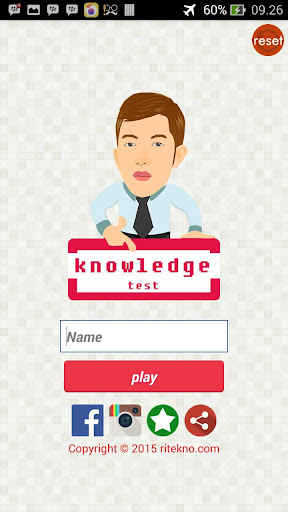 Knowledge Test