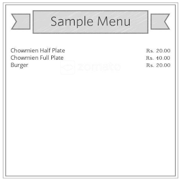 Om Sai Ram Chowmien Corner menu 