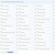 Gardens Grill Restro & Open Lounge menu 1