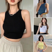 [Mã Topadd Giảm Đến 20K Đơn 150K] Áo Ba Lỗ Nữ Croptop Ôm Chất Thun Gân , Áo Croptop 3 Lỗ Ôm Body