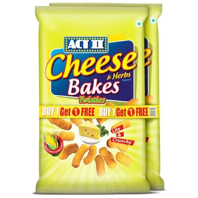 Act Ii Cheese Bakes - Herbs - 110 gm