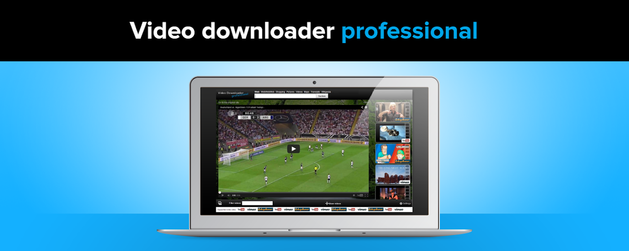 Video Downloader Professional Preview image 2