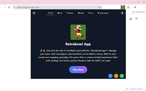 Retrobowl App