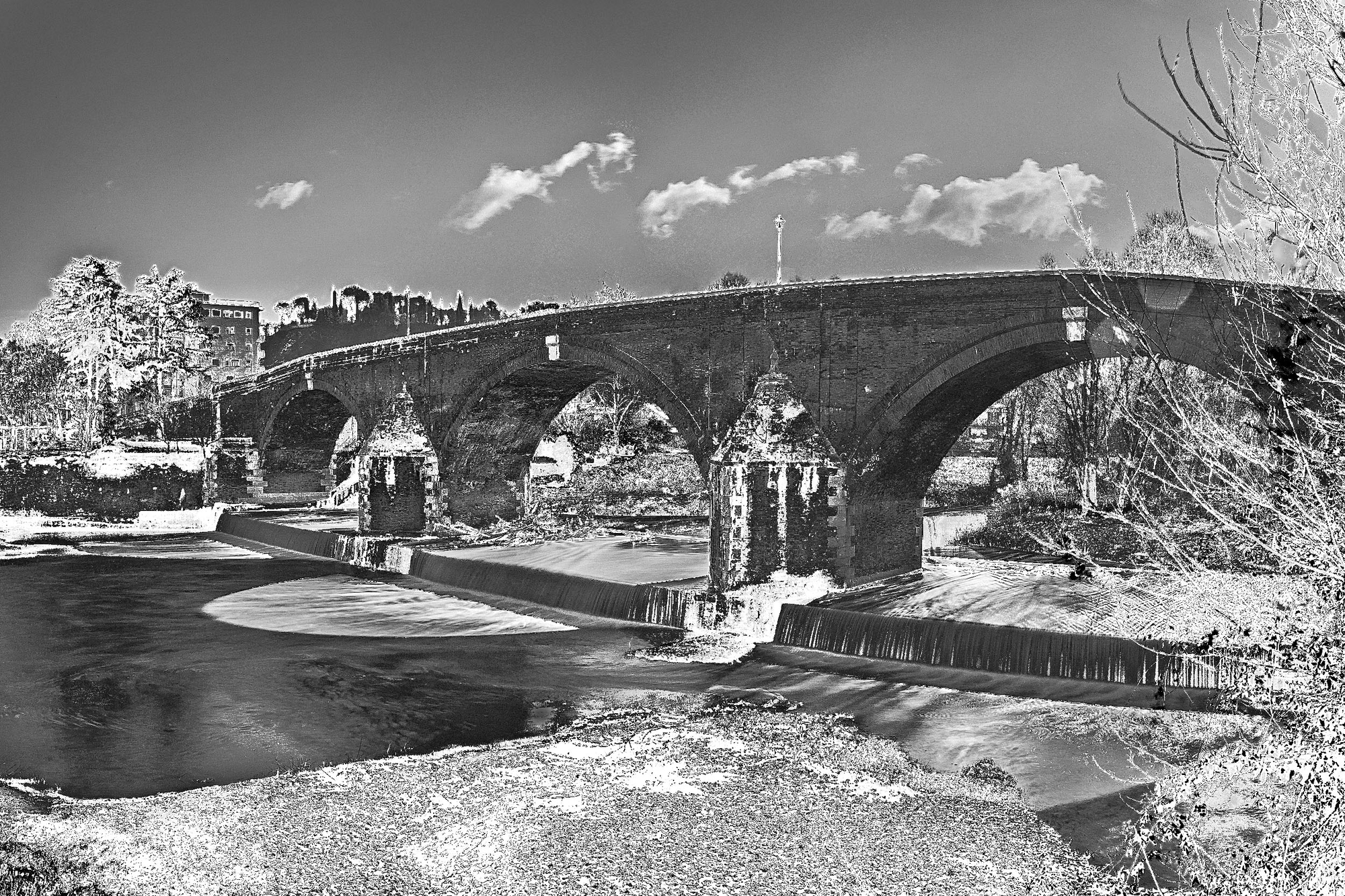 il ponte vecchio a Cesena di utente cancellato