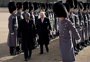 President Cyril Ramaphosa walks with King Charles III as they inspect a Guard of Honour during the ceremonial welcome for his state visit to the UK at Horse Guards Parade in London, the UK, on November 22 2022. Picture: PA WIRE/YUI MOK