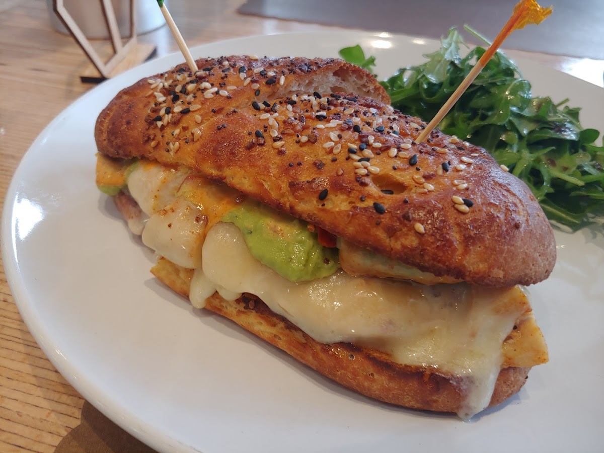 Gluten-Free Sandwiches at Percent Bakery