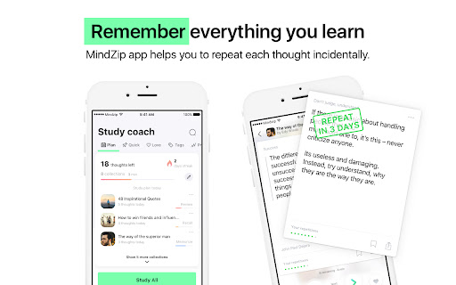 MindZip · Remember everything you learn