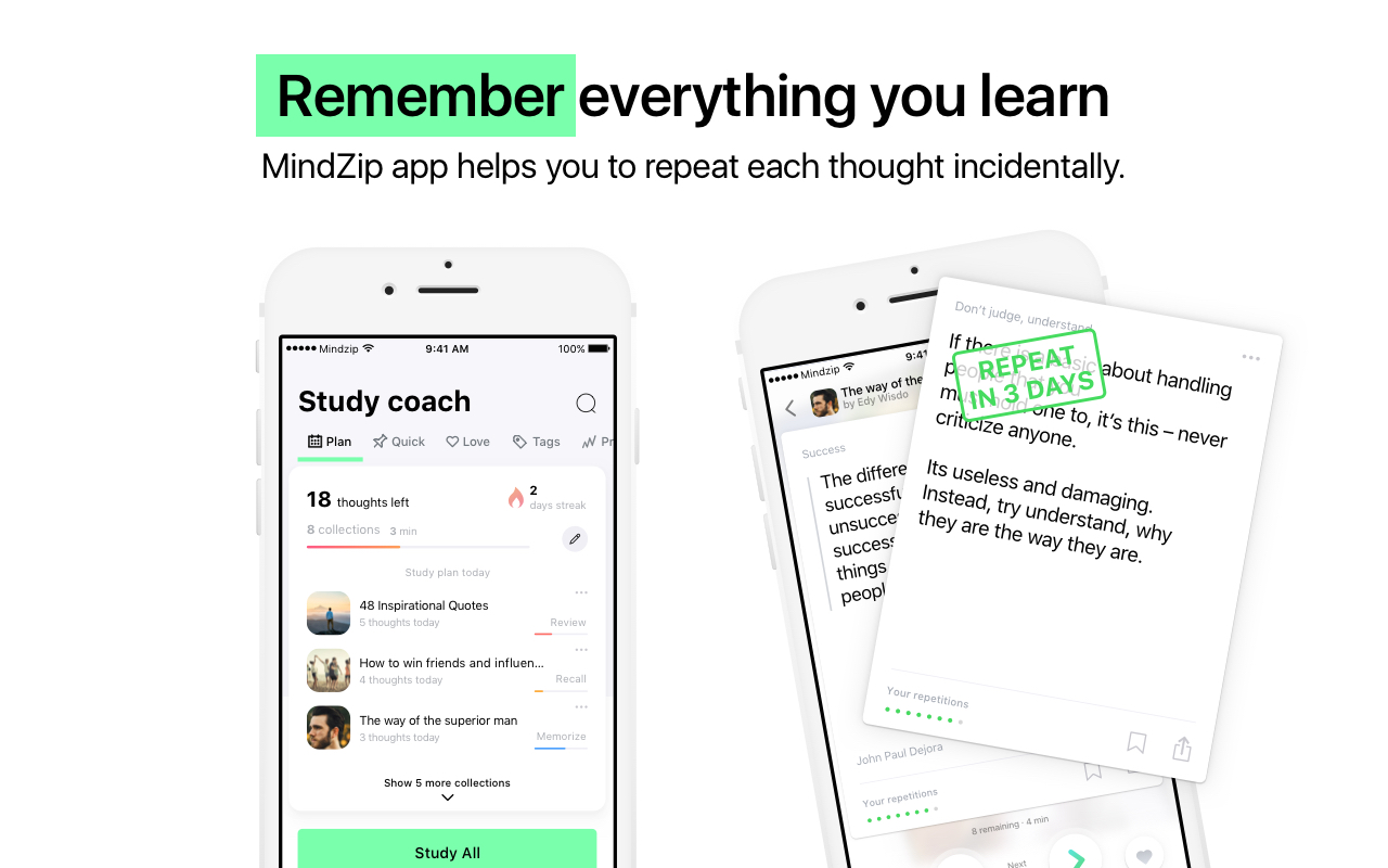 MindZip · Remember everything you learn Preview image 6