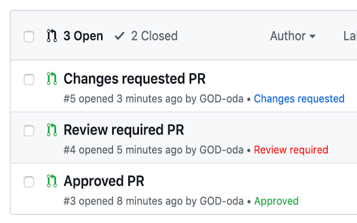 Color changer for github PR