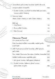 Cafe Mezzuna menu 1