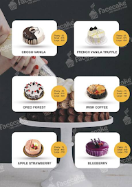 Face Cake menu 2