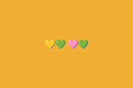 💛💚  🩷💚