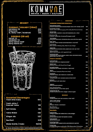 Kommune Bar & Kitchen menu 3