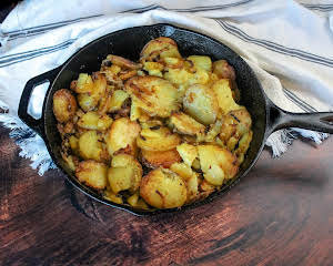 Mom's Fried Potatoes and Onions