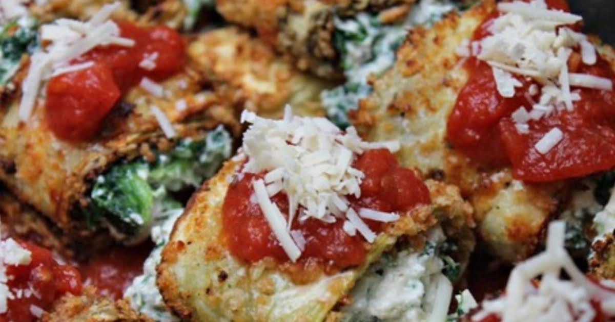 Eggplant Rollatini | Just A Pinch Recipes