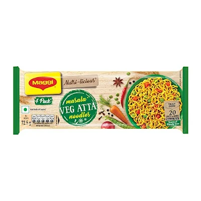 Maggi Nutri Licious Atta Masala Instant Noodles - 290 gm