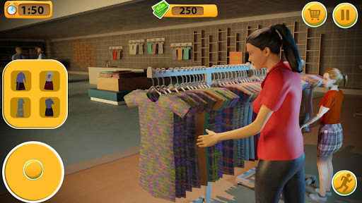 Code Triche virtuel mère supermarché achats centre commercial APK MOD screenshots 6