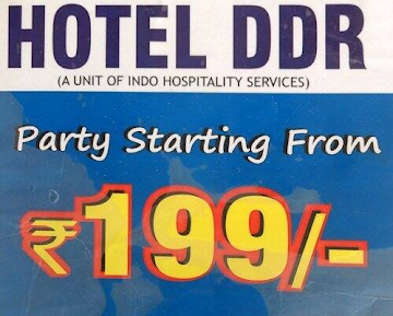 Hotel DDR menu 