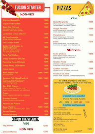 Fusion Chinese menu 6