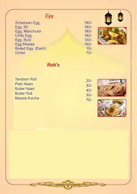 Hyderabad Shahi Restaurant menu 3