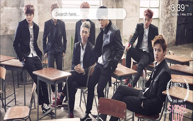 Bangtan Boys HD Wallpapers New Tab