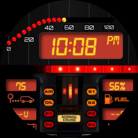 Screenshot KittDB - Watch Face