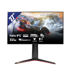 Màn hình LCD LG 27" 27GP95R-B.ATV (3840 x 2160/IPS/144Hz/1 ms/FreeSync Premium Pro)