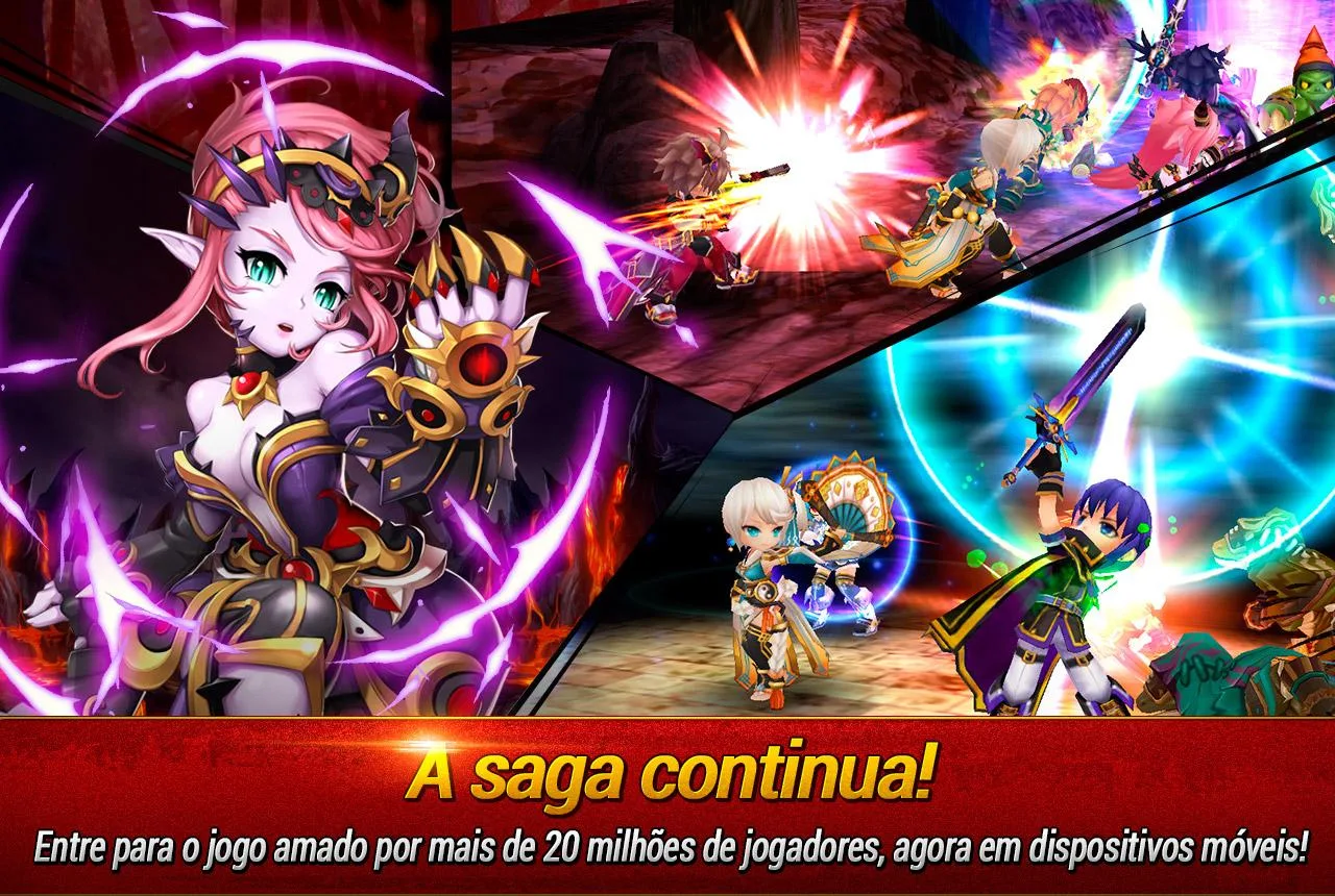   GrandChase M: captura de tela 