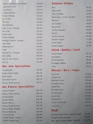 Modern Cafe menu 1