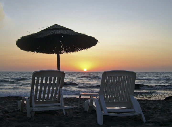 Tramonto al mare di Rosario Corrao