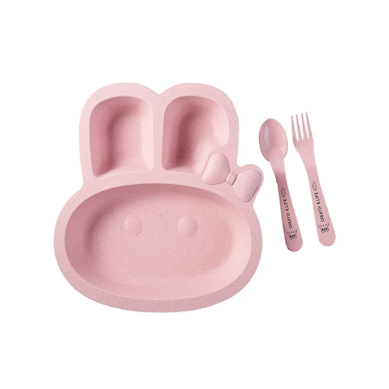 Vole de table de fibre de blé domestique pour les enfants