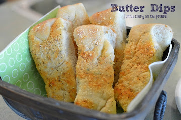 Garlic Butter Breadsticks with Parmesan
