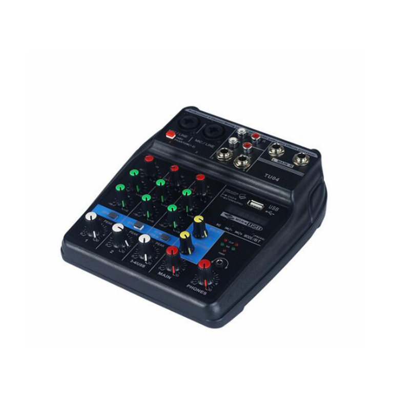 Bluetooth Stage Show Live Home Piccolo con riverbero con amplificatore USB Professional Mixer