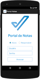Portal de Notas - náhled