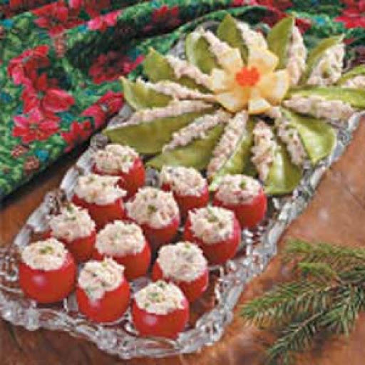 Crab stuffed cherry tomatoes and more  
From Taste of Home 