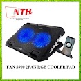 Đế Tản Nhiệt 2 Fan S900 Có Led Rgb