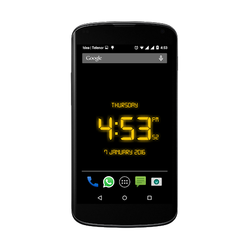 Screenshot LED Digital Clock LWP