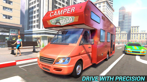 Real Camper Van Driving Simulator - Beach Resort