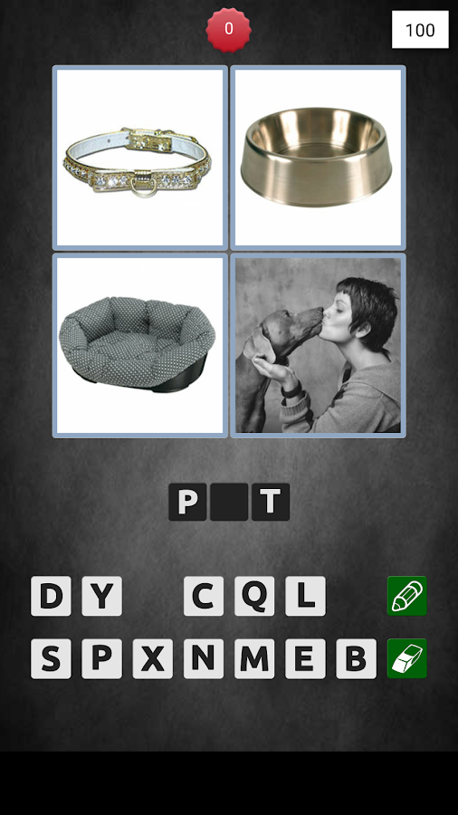 4 Pics 1 Word - Gold Screen 3