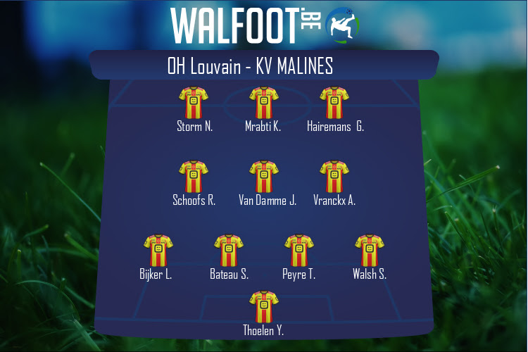 Composition KV Malines | OH Louvain - KV Malines (20/12/2020)