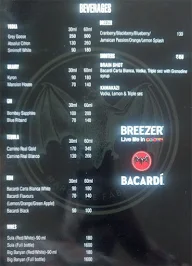 Skyee Bar menu 2